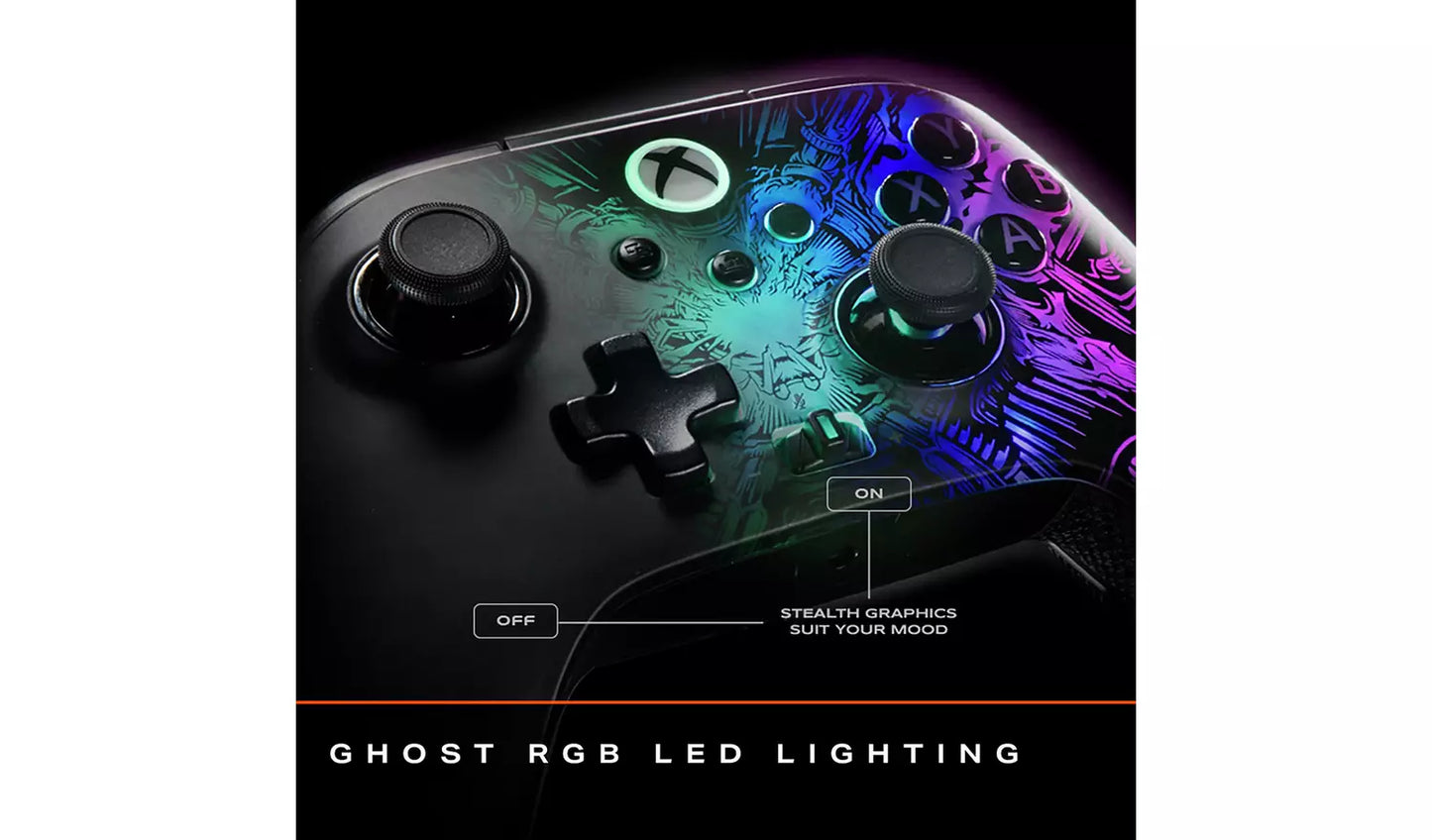 PowerA FUSION Pro Xbox & PC Wireless Controller – RGB | Customizable LED, Pro-Level Gaming (New) Xbox