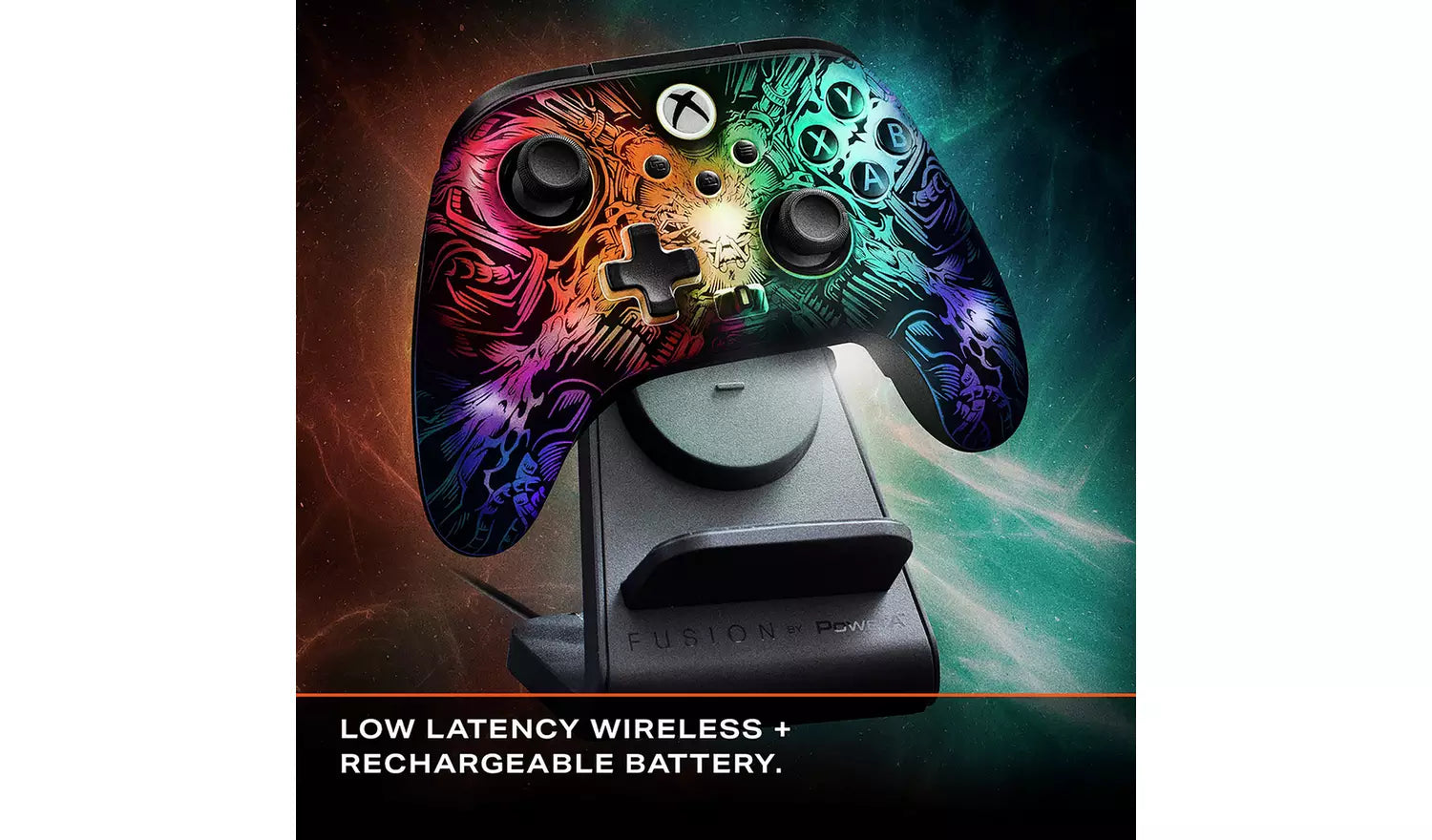 PowerA FUSION Pro Xbox & PC Wireless Controller – RGB | Customizable LED, Pro-Level Gaming (New) Xbox