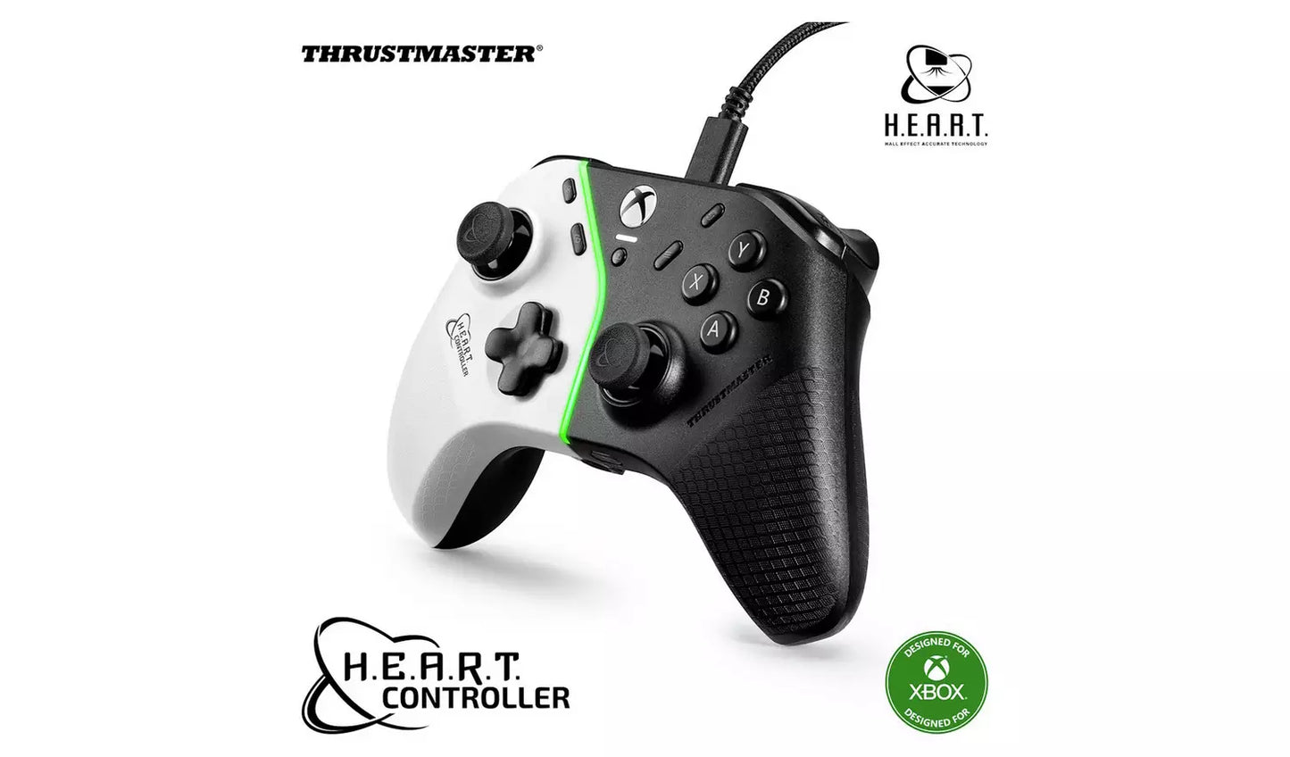 Thrustmaster HEART Wired Controller – White (New) Thrustmaster