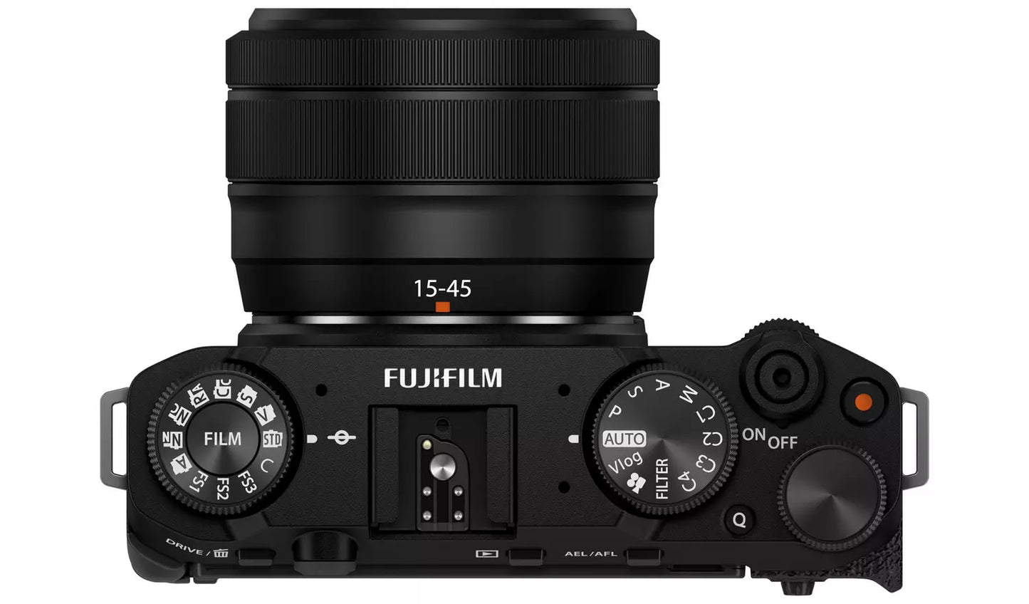 Fujifilm X-M5 Mirrorless Camera with XC 15–45mm Lens – Black (New) Fujifilm