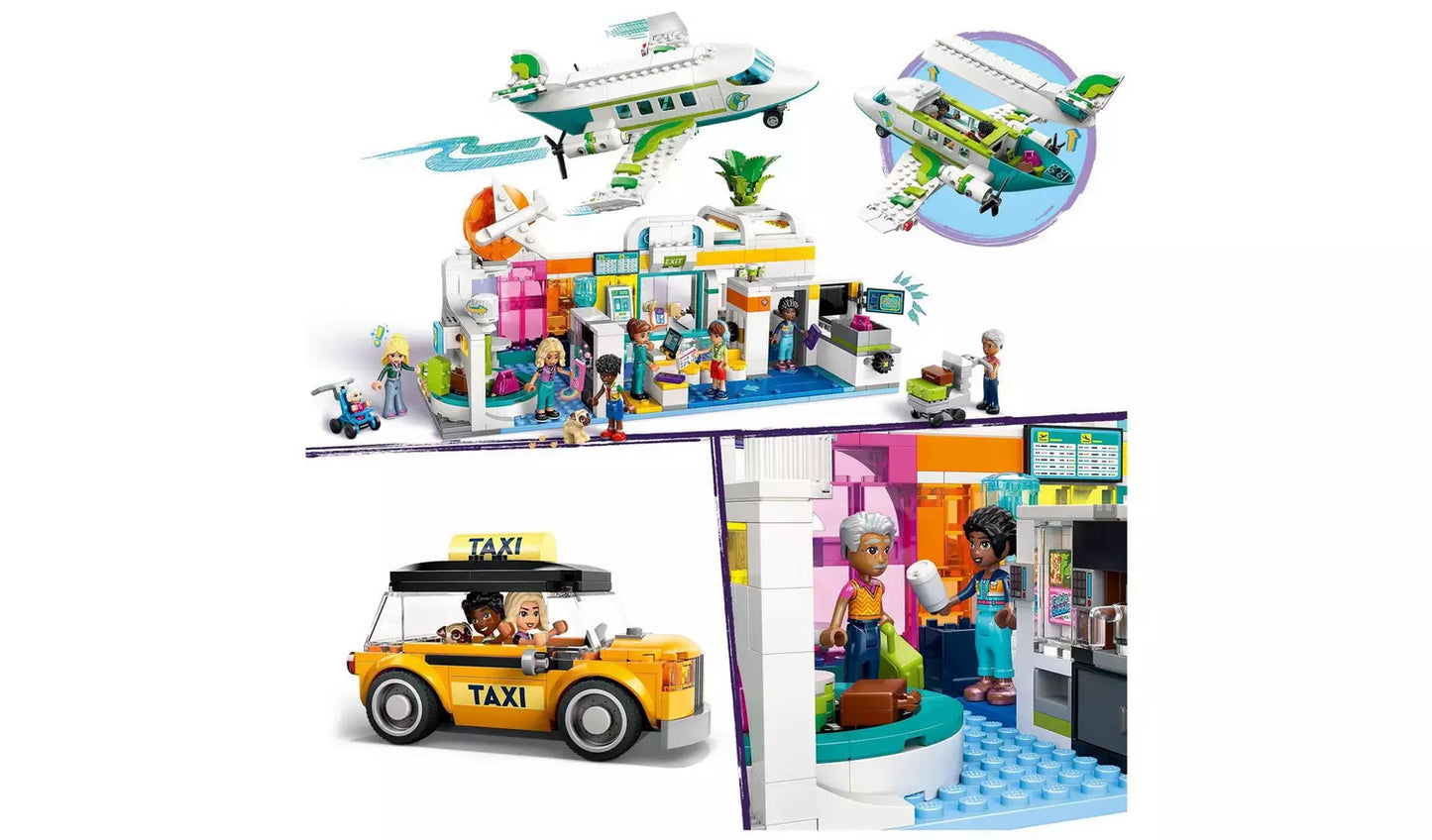 LEGO Friends Heartlake City Airport and Airplane Toy | Ages 8+ | Model 42656 | New LEGO