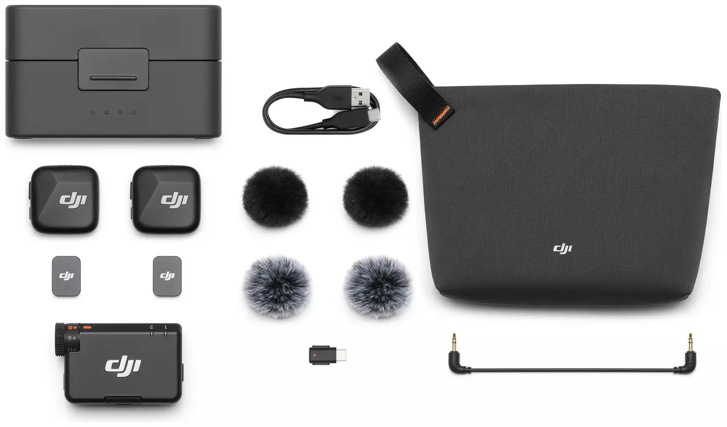 DJI Mic Mini Wireless Microphone System - 2TX + 1RX + Charging Case (New) DJI