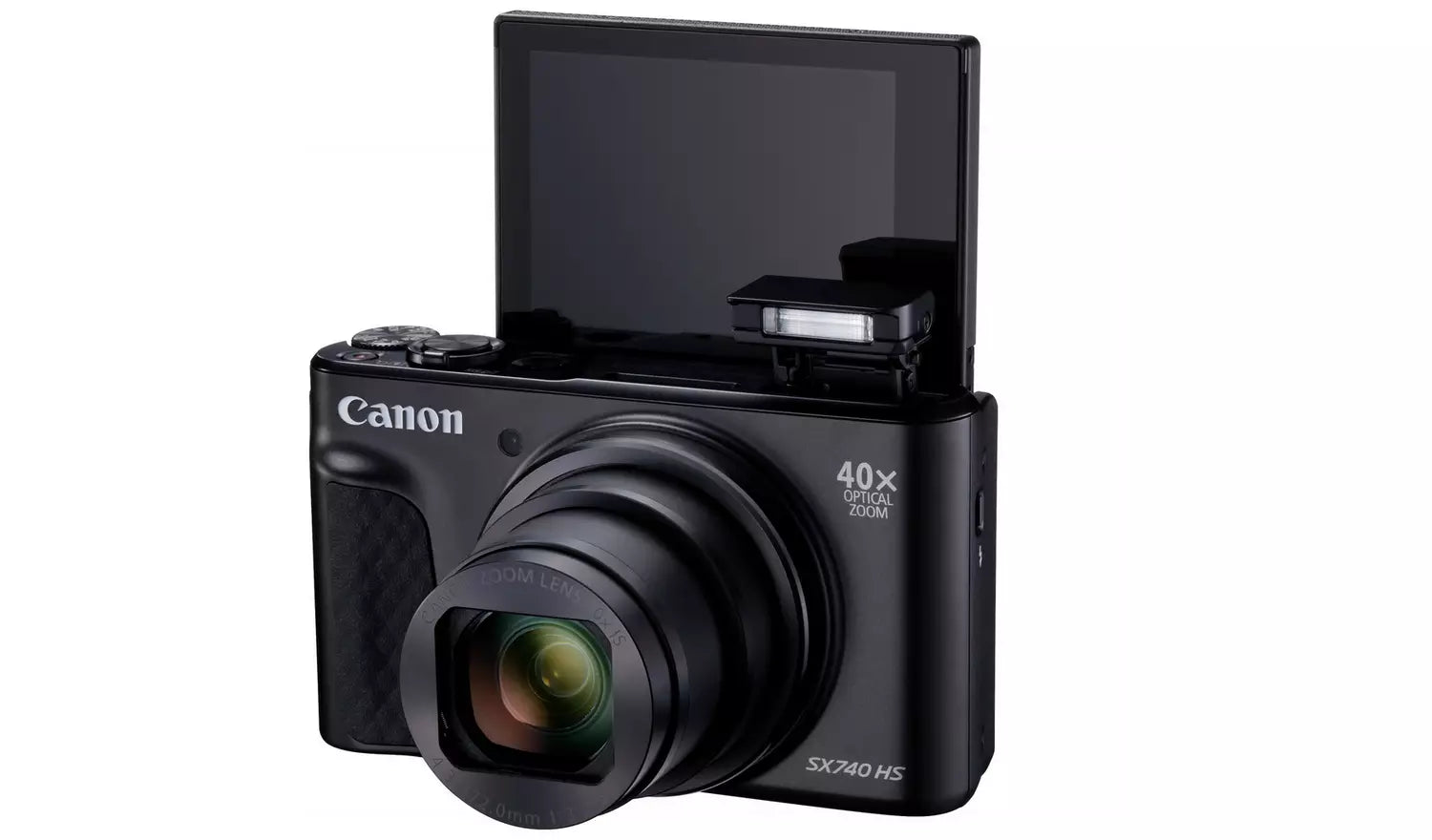 Canon PowerShot SX740 HS Lite 40x Zoom Compact Camera – Black (New) Canon
