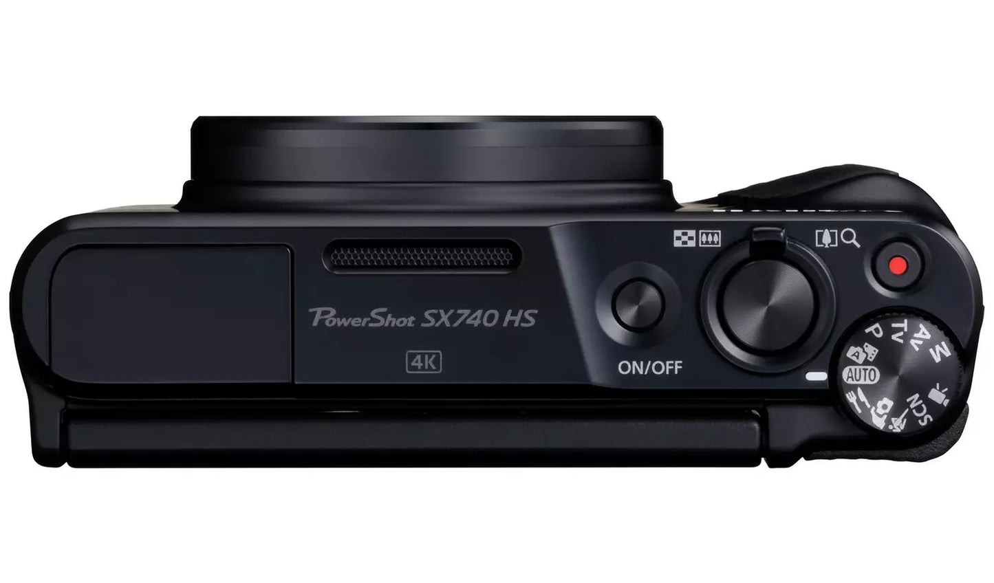 Canon PowerShot SX740 HS Lite 40x Zoom Compact Camera – Black (New) Canon