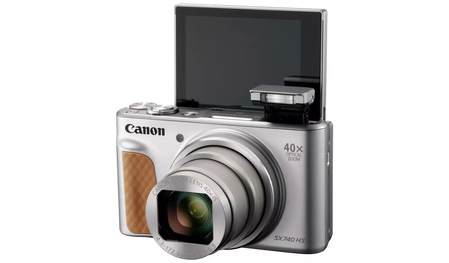 Canon PowerShot SX740 HS Lite 40x Zoom Compact Camera – Silver (New) Canon