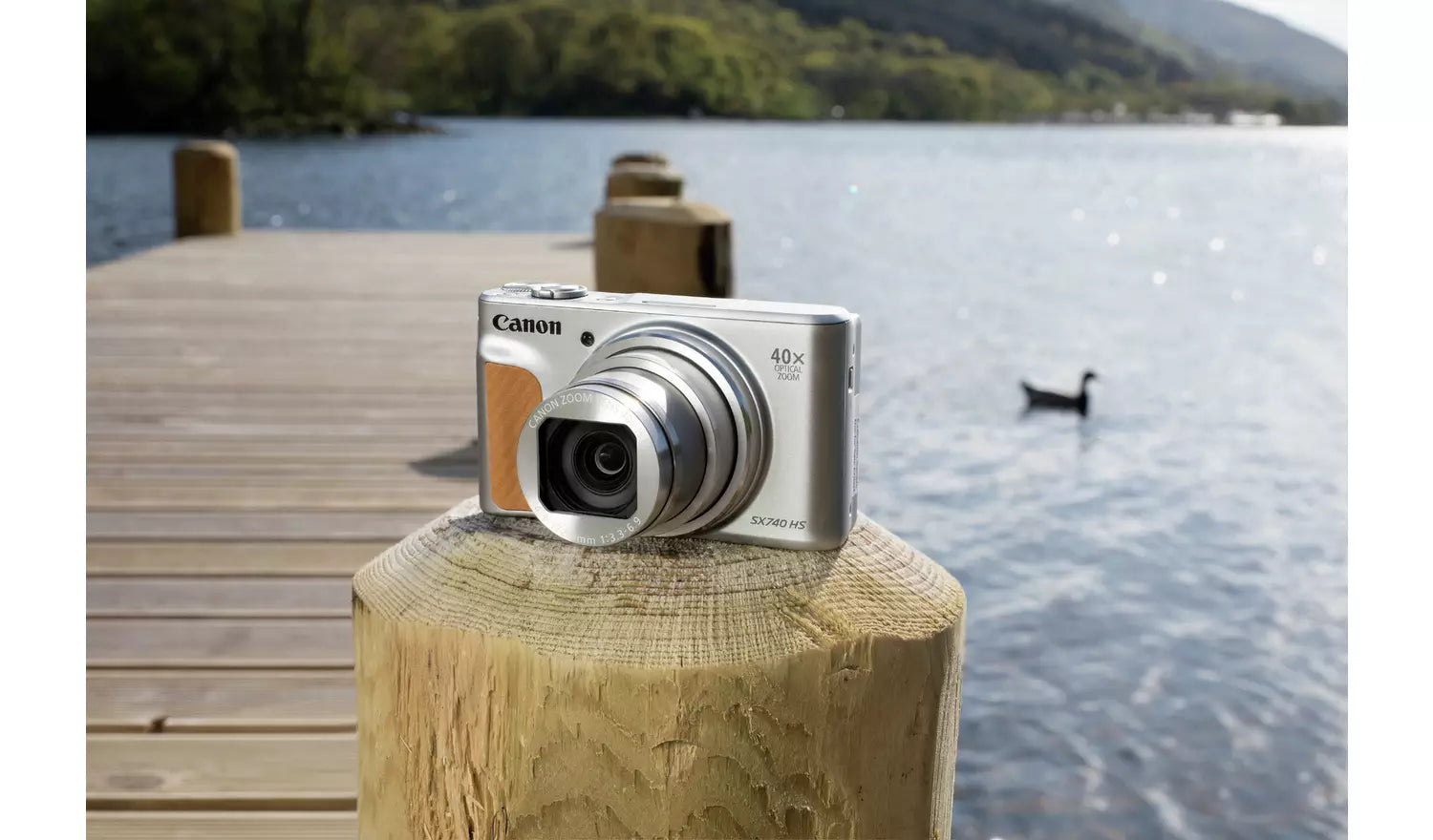 Canon PowerShot SX740 HS Lite 40x Zoom Compact Camera – Silver (New) Canon