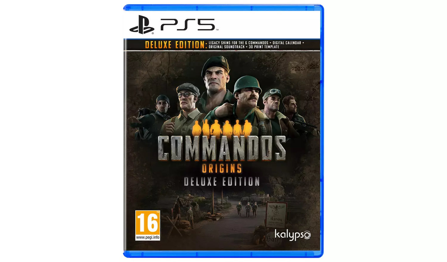 Commandos: Origins Deluxe Edition – PS5 | Physical Disc | 16+ PS5