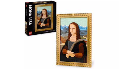 LEGO ART Mona Lisa Painting Building Set for Adults | Ages 18+ | Model 31213 | NEW LEGO