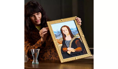 LEGO ART Mona Lisa Painting Building Set for Adults | Ages 18+ | Model 31213 | NEW LEGO