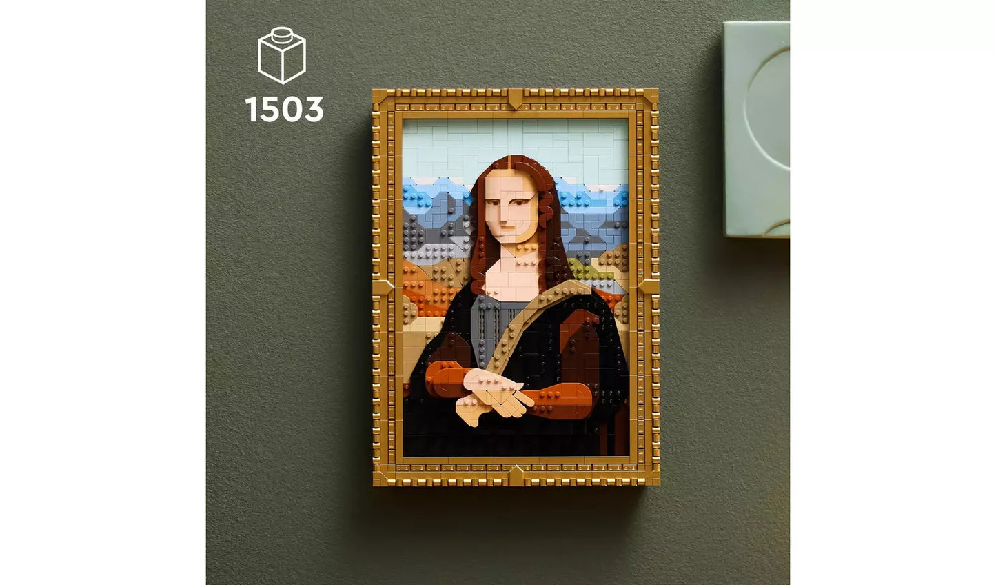LEGO ART Mona Lisa Painting Building Set for Adults | Ages 18+ | Model 31213 | NEW LEGO