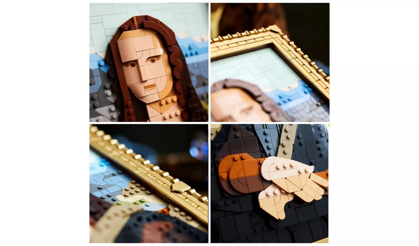 LEGO ART Mona Lisa Painting Building Set for Adults | Ages 18+ | Model 31213 | NEW LEGO