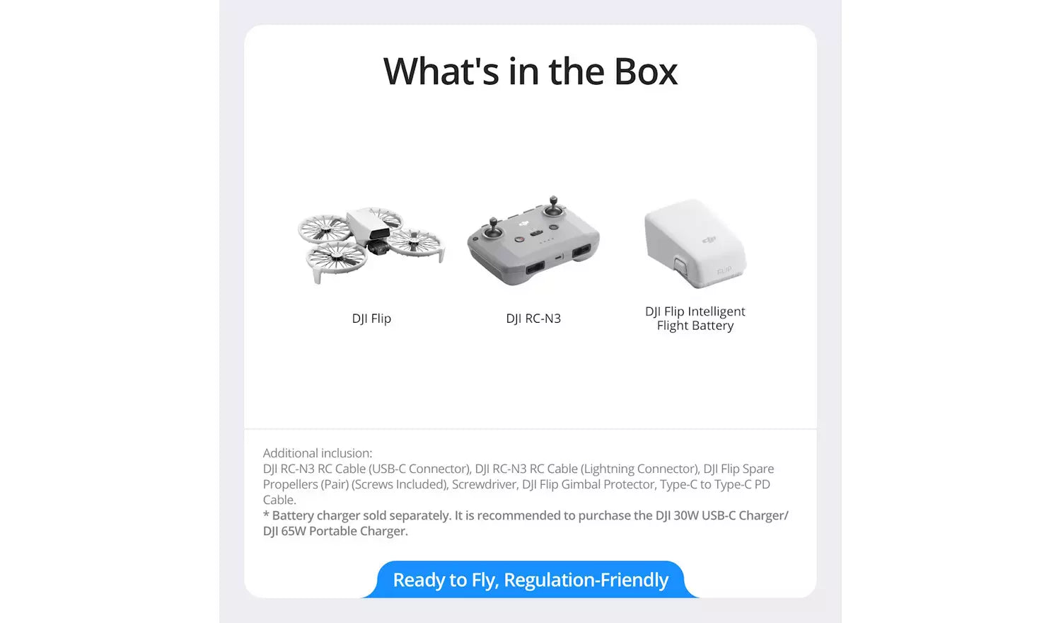 DJI Flip 48MP Camera Drone (New) DJI