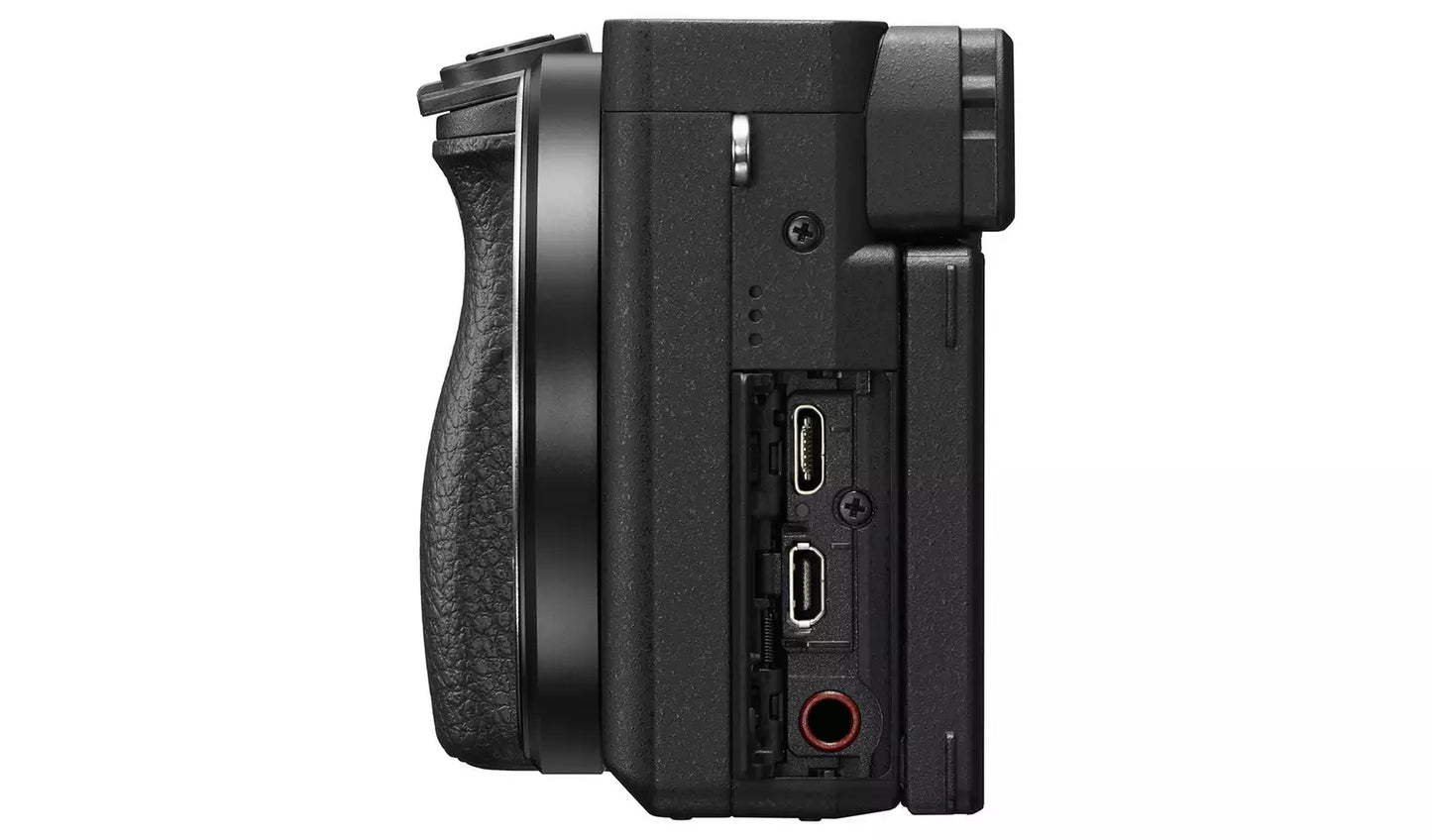 Sony A6400 Mirrorless Camera with 16-50mm Lens – 25MP APS-C, 4K Video (New) Sony