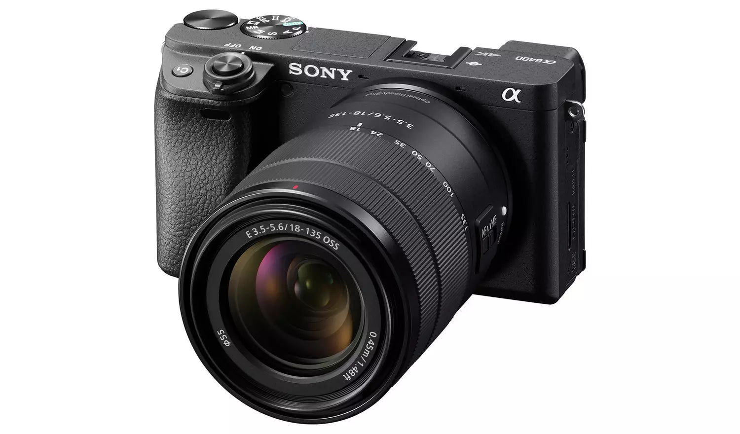 Sony A6400 Mirrorless Camera with 16-50mm Lens – 25MP APS-C, 4K Video (New) Sony