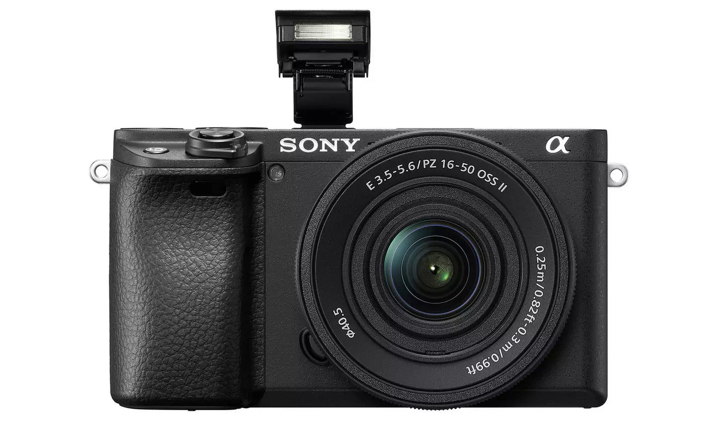 Sony A6400 Mirrorless Camera with 16-50mm Lens – 25MP APS-C, 4K Video (New) Sony