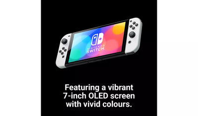 Nintendo Switch OLED Console - Neon Blue / Neon Red (New) Nintendo