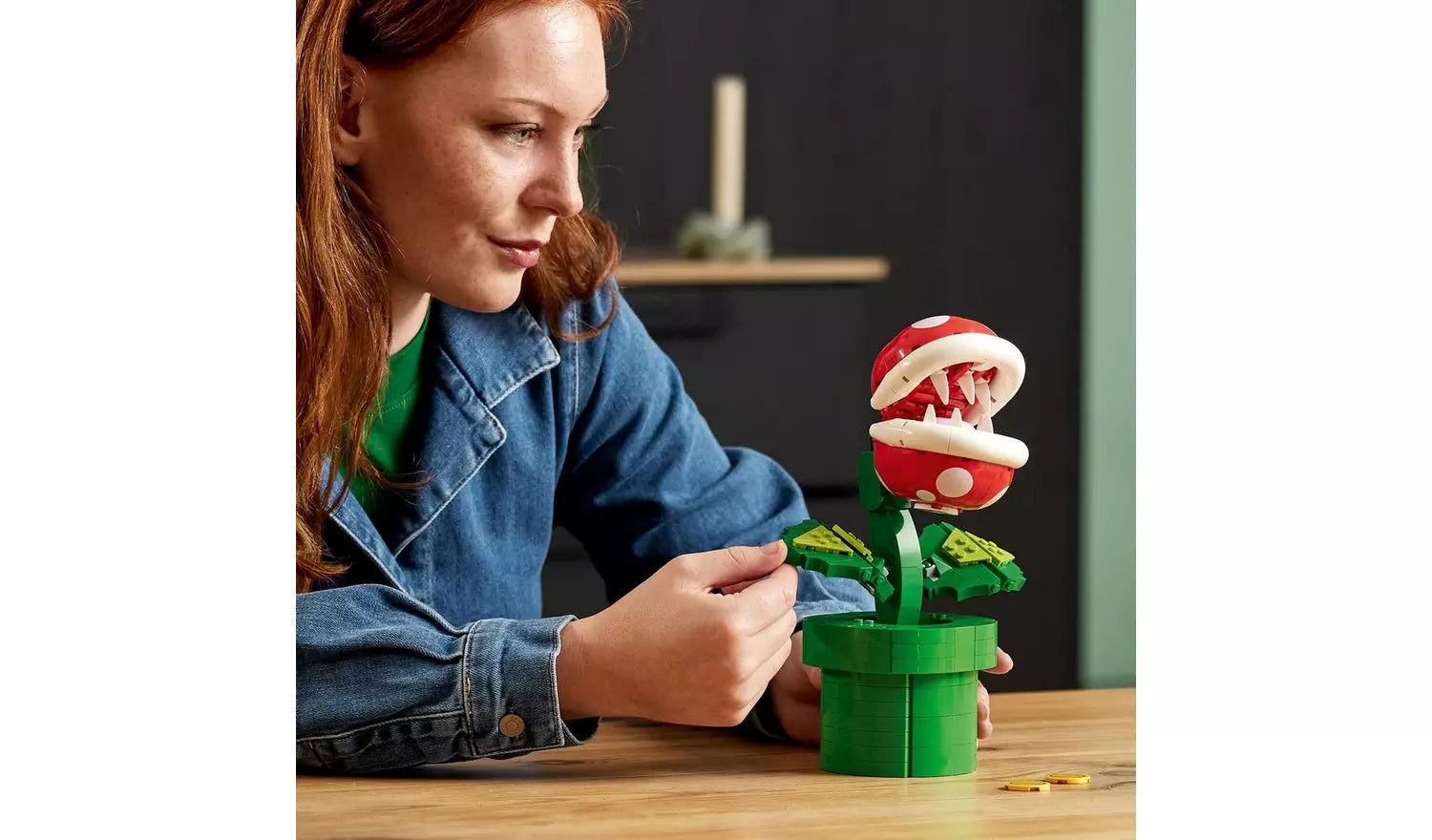 LEGO Super Mario Piranha Plant Figure Set for Adults | Ages 18+ | Model 71426 | NEW LEGO