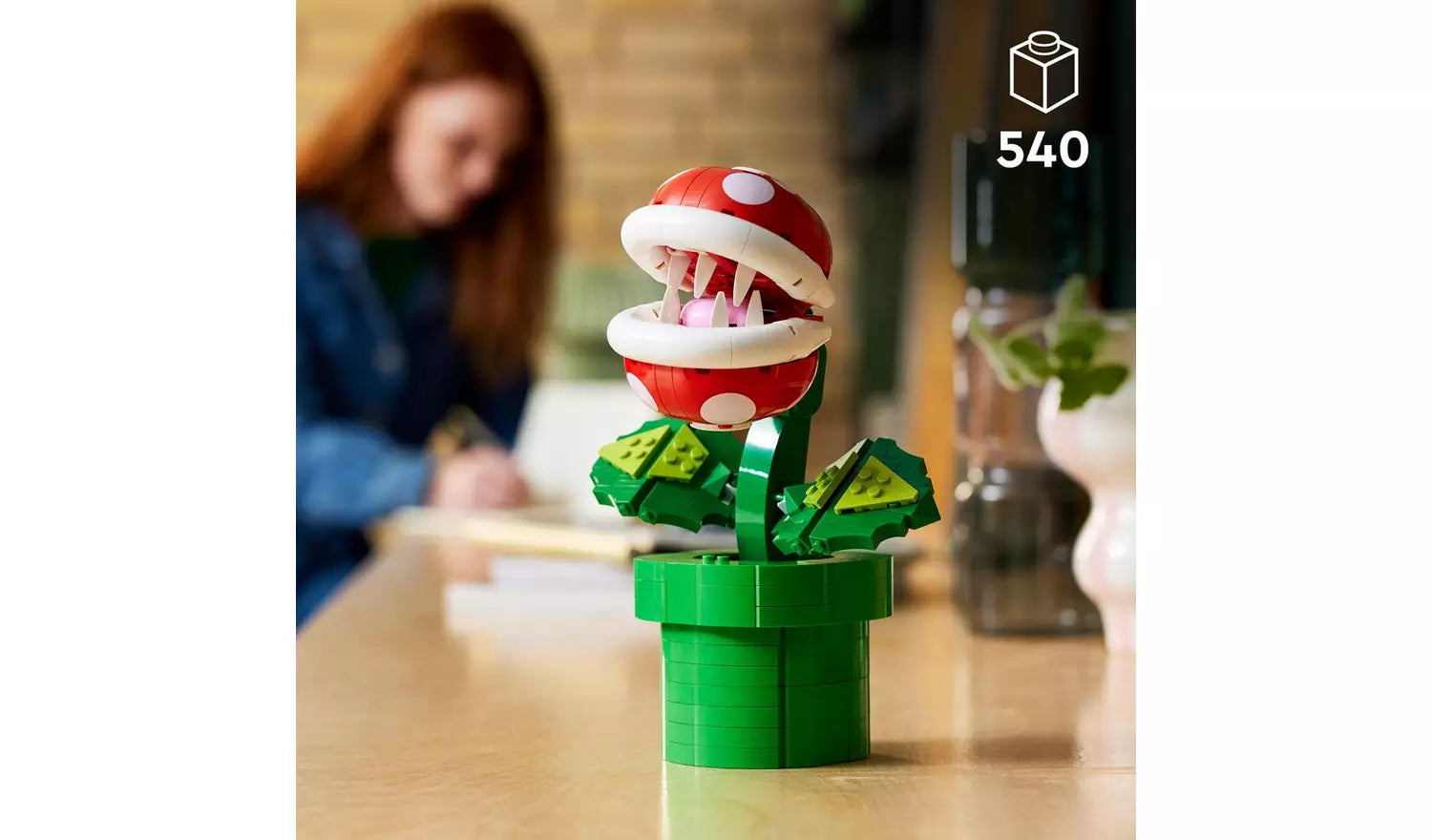LEGO Super Mario Piranha Plant Figure Set for Adults | Ages 18+ | Model 71426 | NEW LEGO