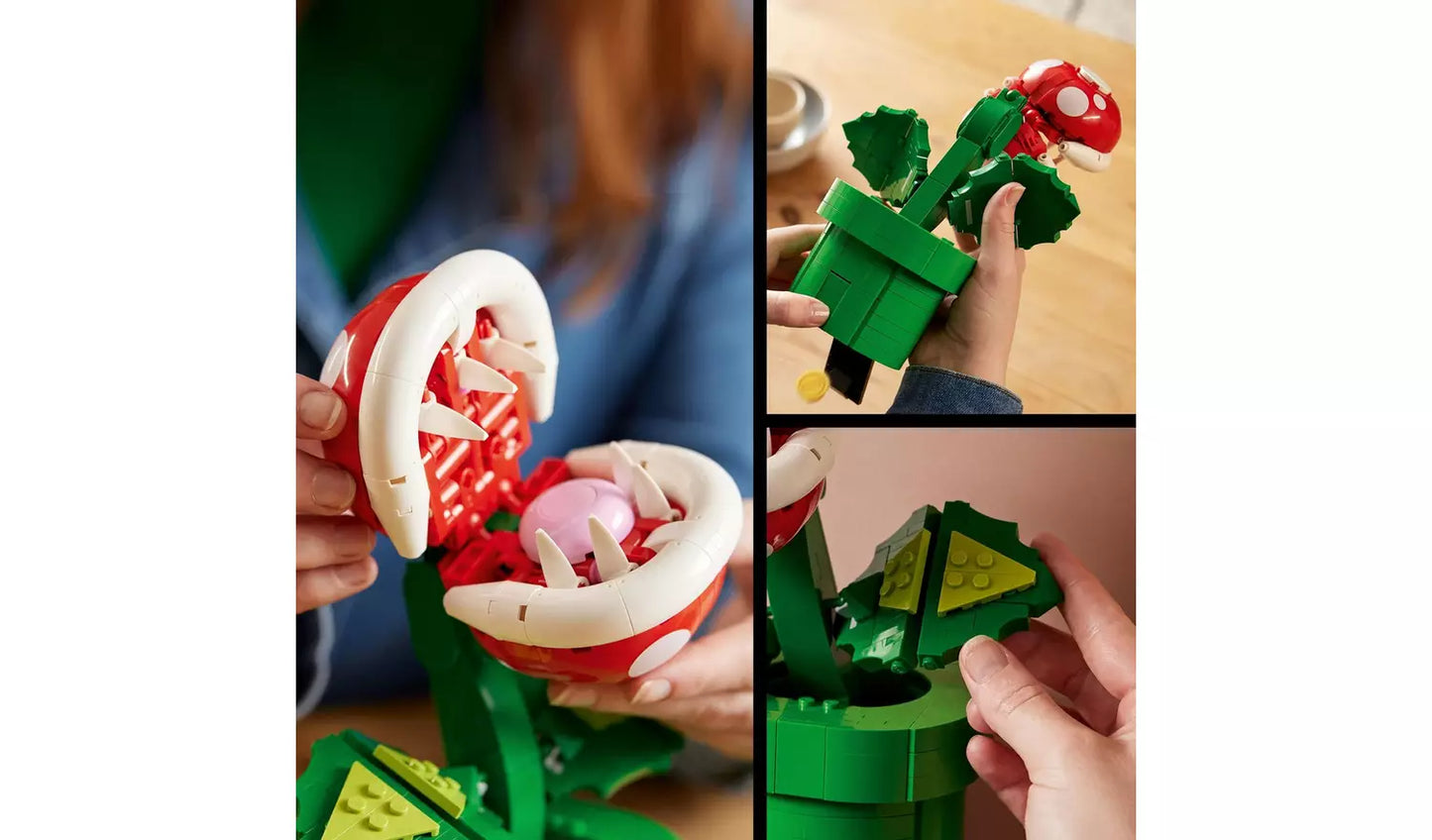 LEGO Super Mario Piranha Plant Figure Set for Adults | Ages 18+ | Model 71426 | NEW LEGO