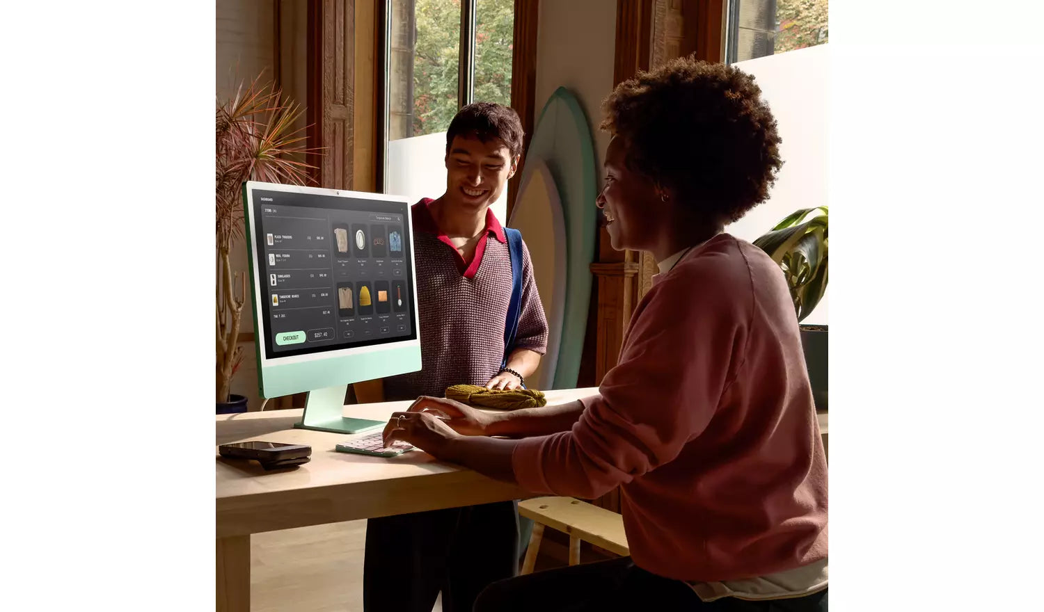 Apple iMac 24″ (2024) M4 10 Core All‑in‑One – 16GB, 256GB, Pink (New) Apple