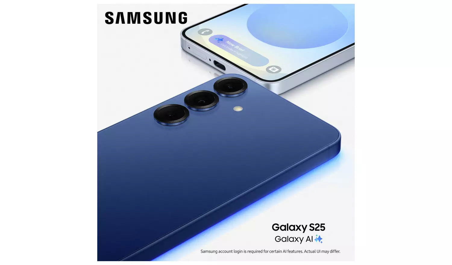 Samsung Galaxy S25 5G AI Mobile Navy 256GB Unlocked (New) Samsung