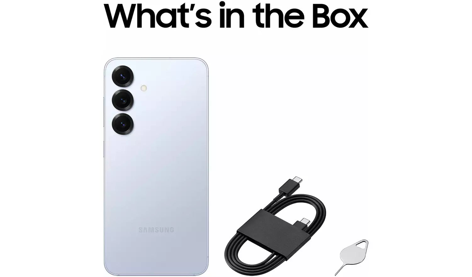 Samsung Galaxy S25 5G AI Mobile Blue 256GB Unlocked (New) Samsung