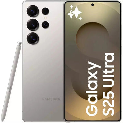Samsung Galaxy S25 Ultra 5G Natural Titanium AI Mobile 256GB - (Excellent Condition) Natural Titanium Samsung