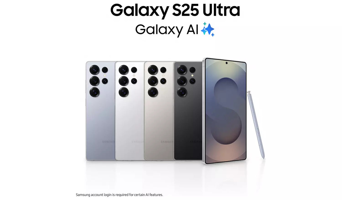 Samsung Galaxy S25 Ultra 5G AI Mobile 256GB - NEW