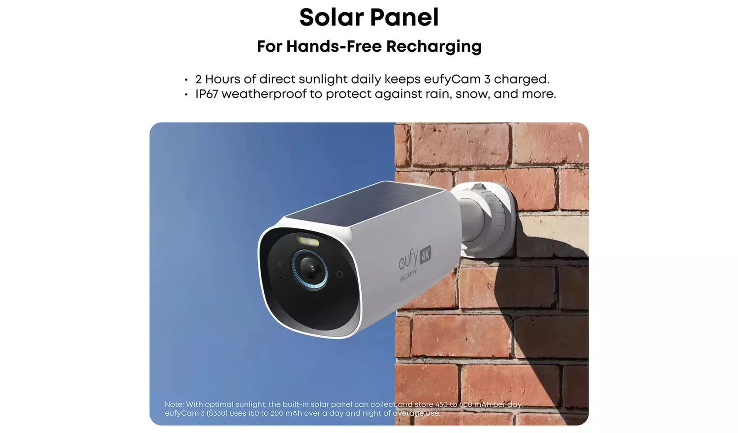 eufyCam 3 4K Security Camera Set – 2 Cameras + HomeBase 3 eufy