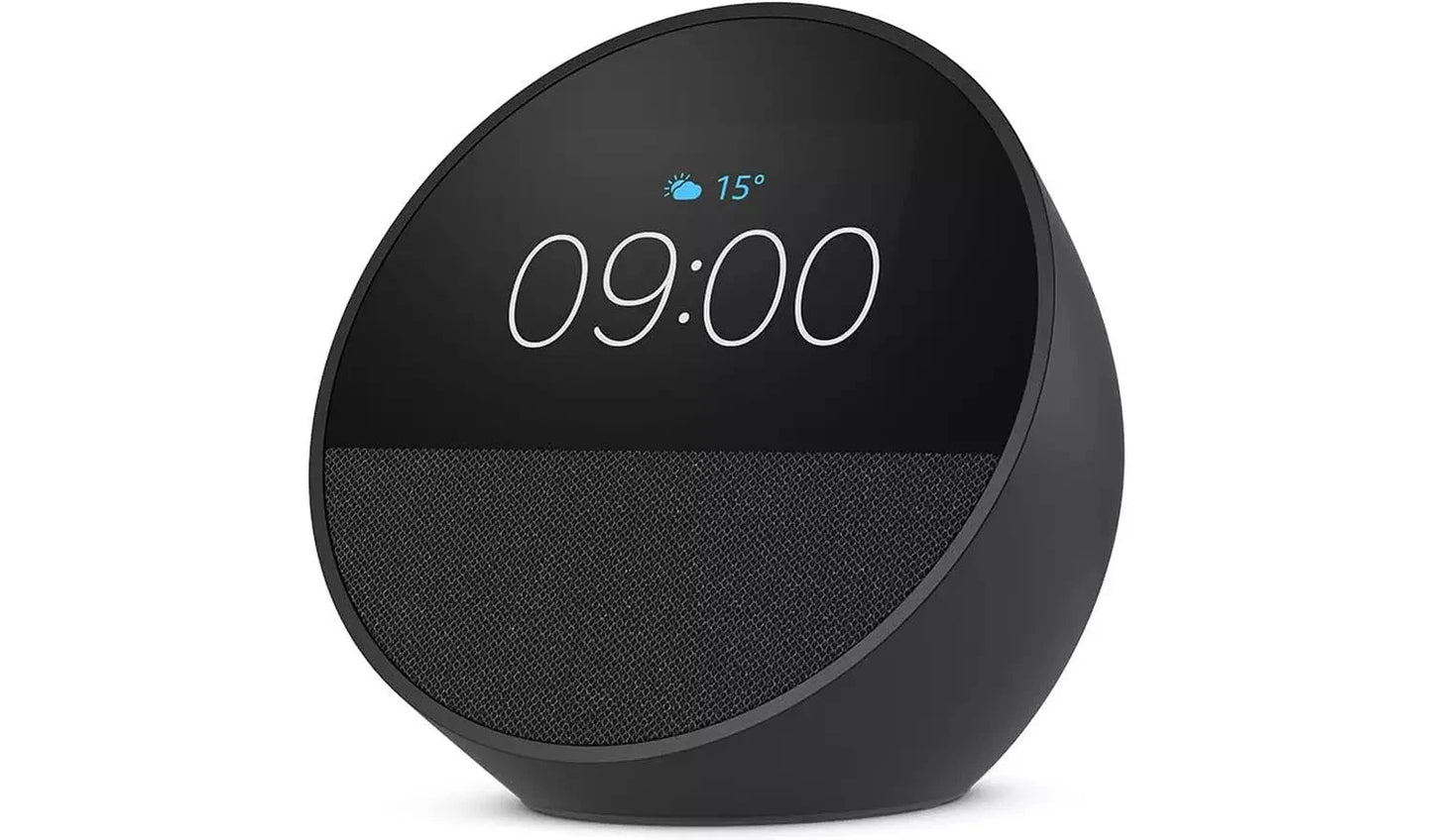 Amazon Echo Spot Smart Alarm Clock with Alexa – Blue (New) - Funkifone
