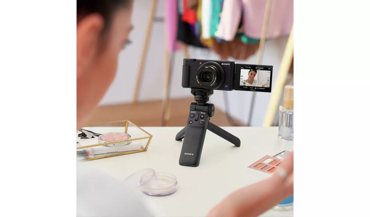 Sony ZV-1 Compact Vlogging Camera – 20.1MP 4K Digital Camera - Black (New) Sony