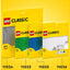 LEGO Classic Grey Baseplate 48x48 Building Board | Ages 4+ | Model 11024 | New LEGO
