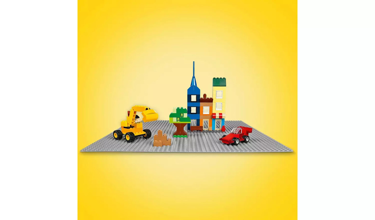 LEGO Classic Grey Baseplate 48x48 Building Board | Ages 4+ | Model 11024 | New LEGO