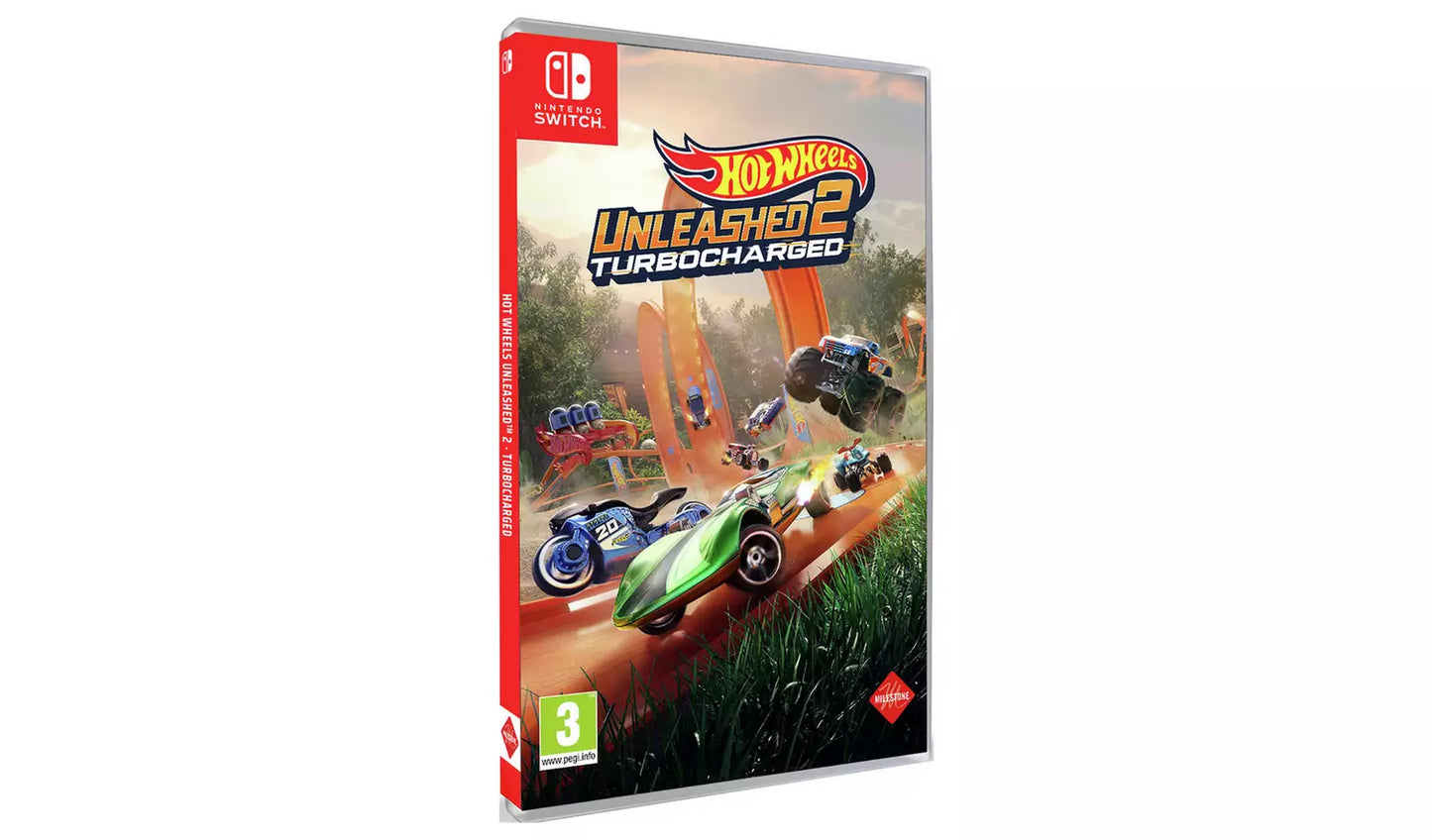 Hot Wheels Unleashed 2: Turbocharged – Nintendo Switch Game | Physical Game Card | 3+ (New) Nintendo