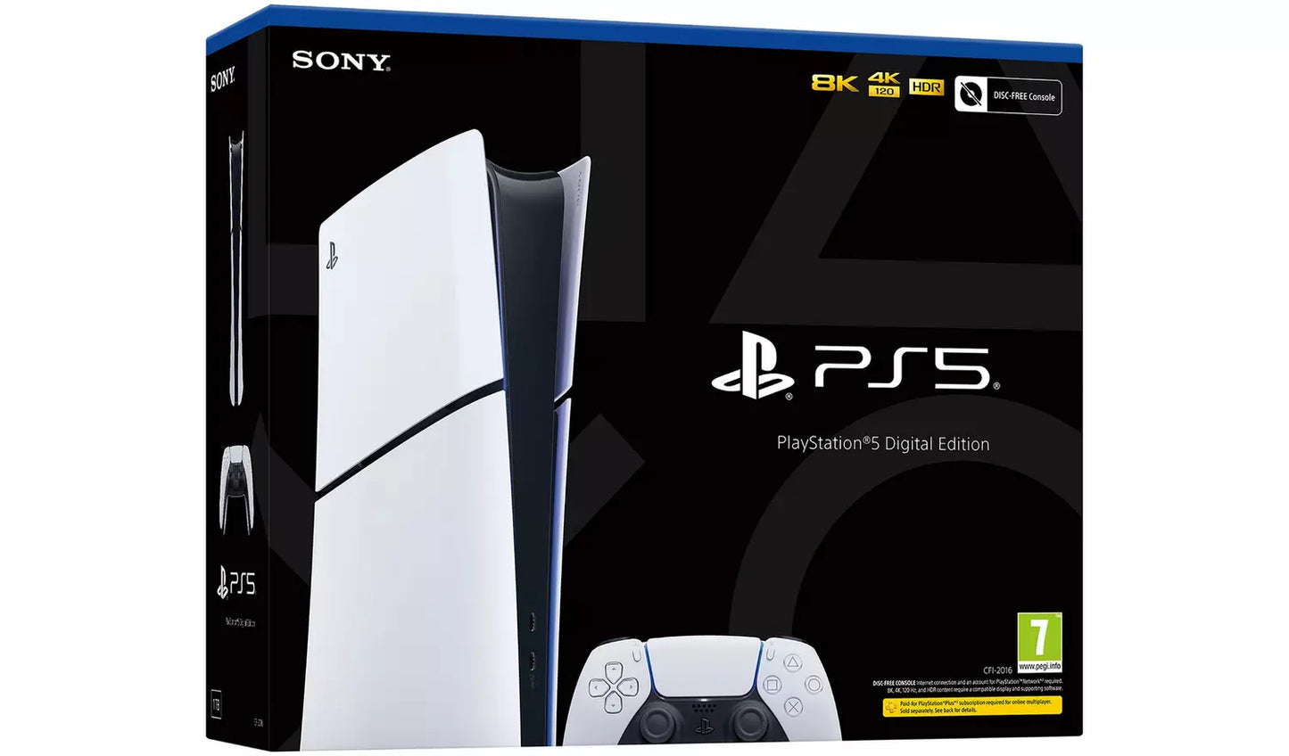 PlayStation 5 Digital Edition Model Slim Console