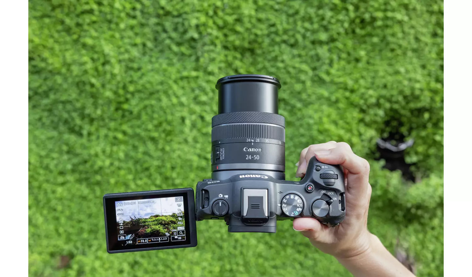 Canon EOS R8 Mirrorless Camera with RF 24-50mm Lens – 24.2MP Full Frame 4K (New) Canon
