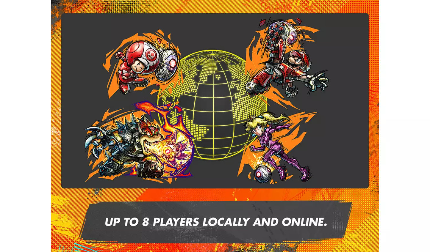 Mario Strikers: Battle League Football – Nintendo Switch Game | Physical Game Card | 7+ (New) Nintendo