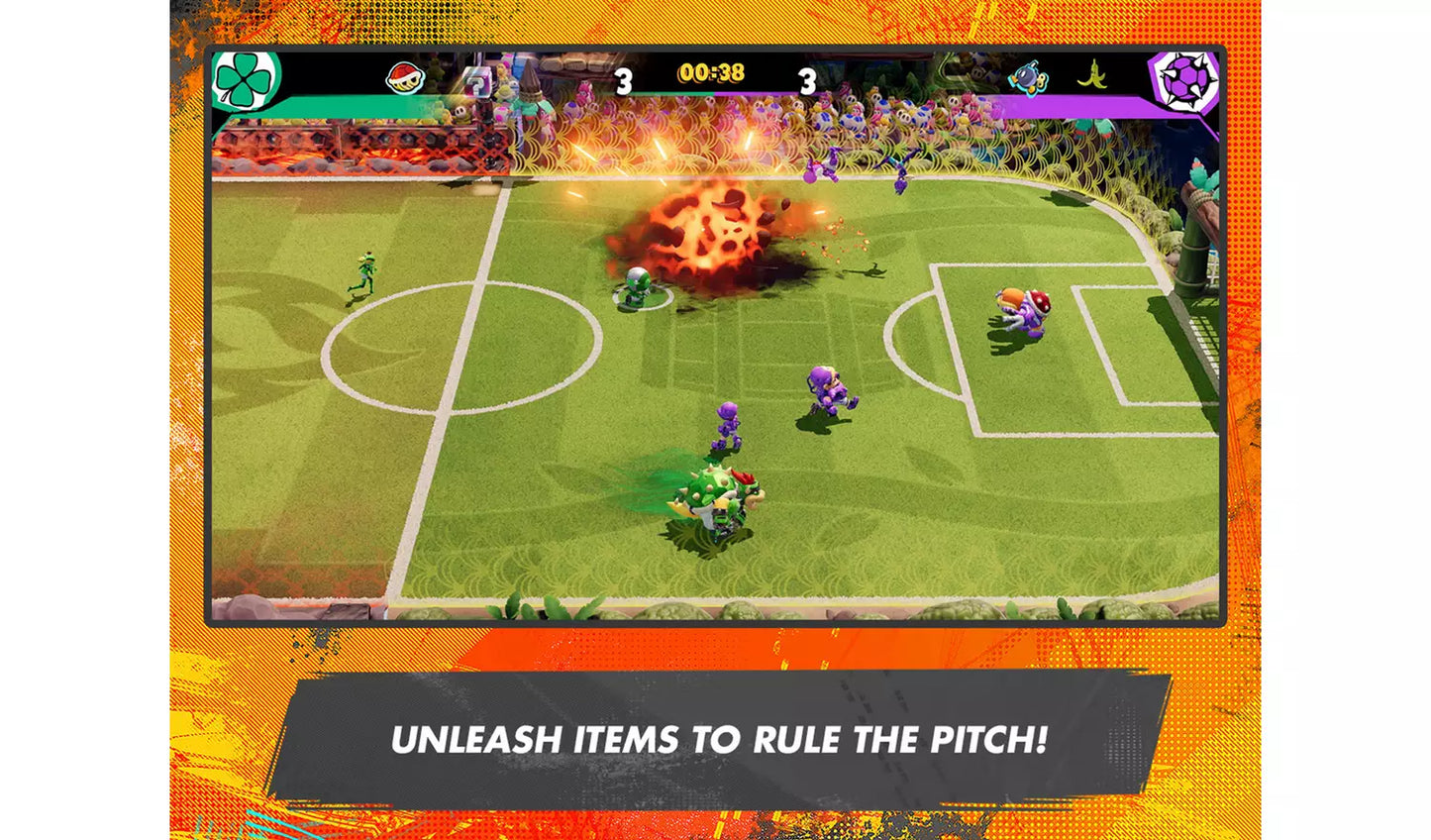 Mario Strikers: Battle League Football – Nintendo Switch Game | Physical Game Card | 7+ (New) Nintendo