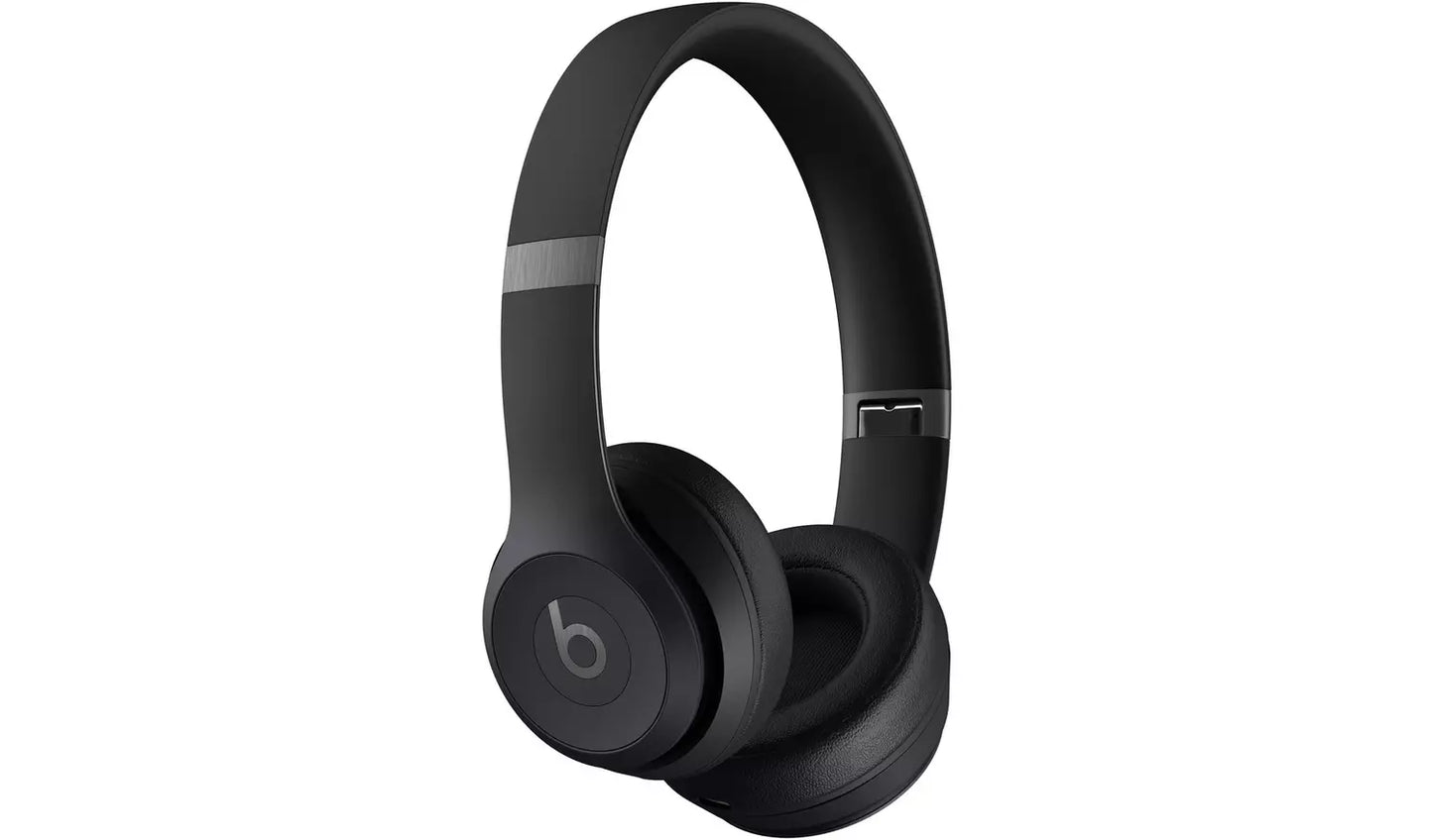 Beats Solo 4 On-Ear True Wireless Headphones - Matt Black (Very Good Condition) Beats