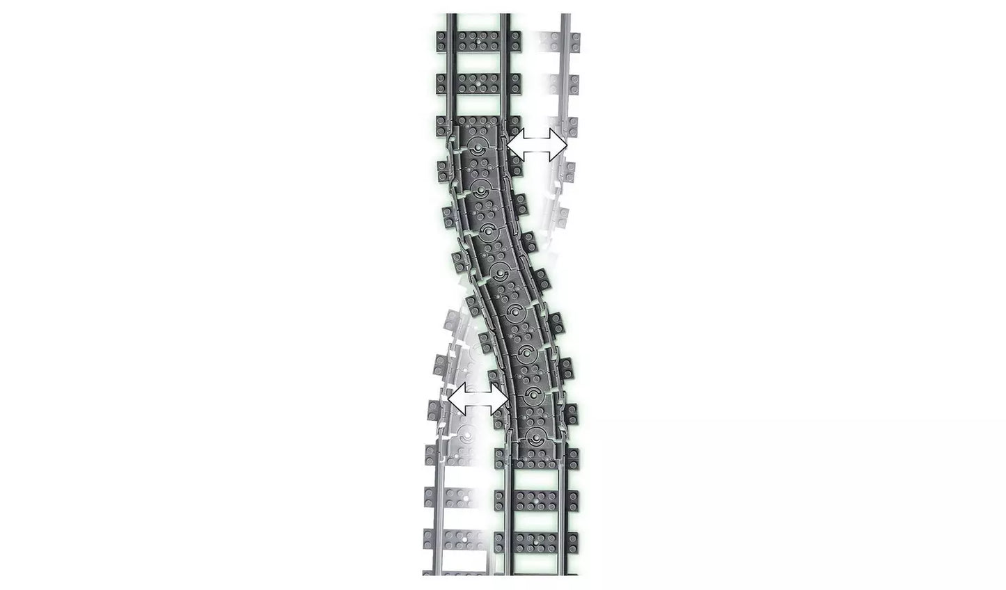 LEGO City Tracks 20 Pieces Set | Ages 5+ | Model 60205 | New LEGO