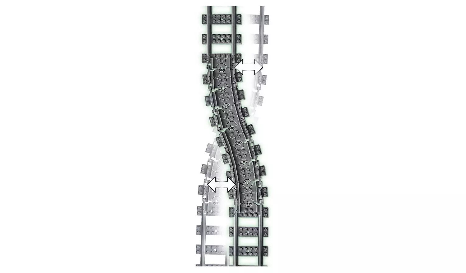 LEGO City Tracks 20 Pieces Set | Ages 5+ | Model 60205 | New LEGO