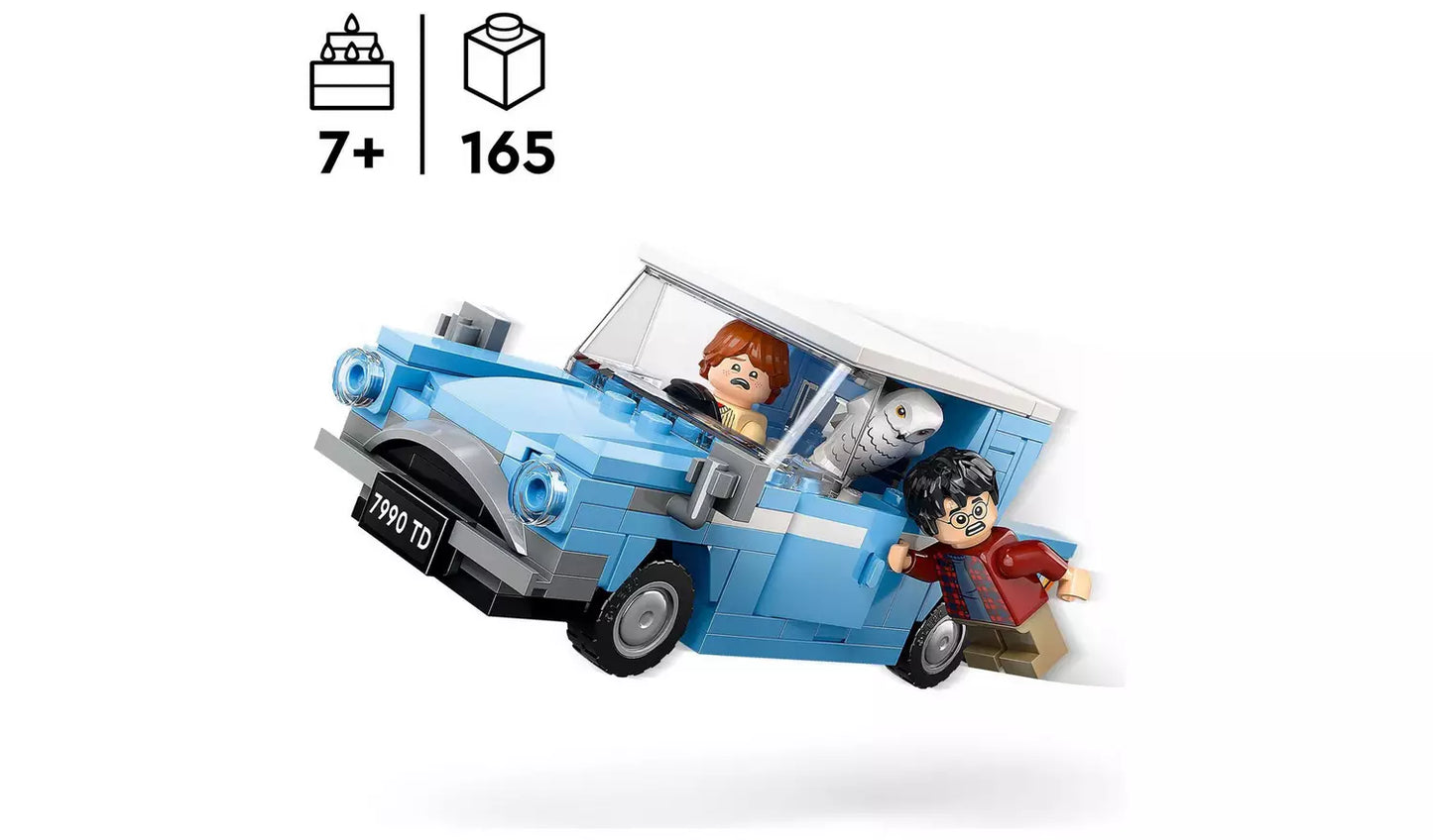 LEGO Harry Potter Flying Ford Anglia Car Toy Set | Ages 7+ | Model 76424 | New LEGO