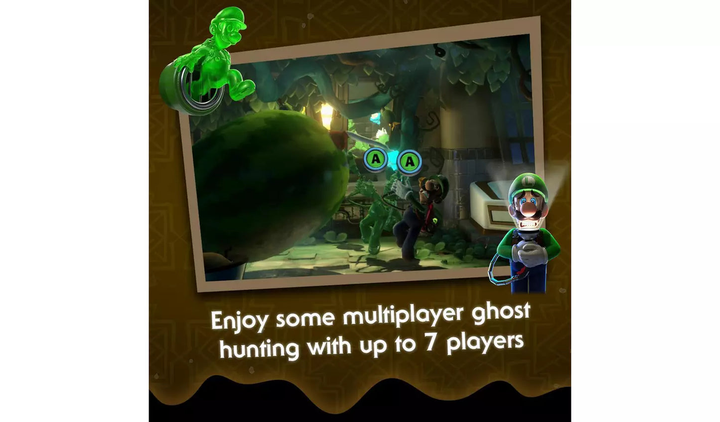 Luigi's Mansion 3 – Nintendo Switch | Physical Game Card | 7+ (New) Nintendo