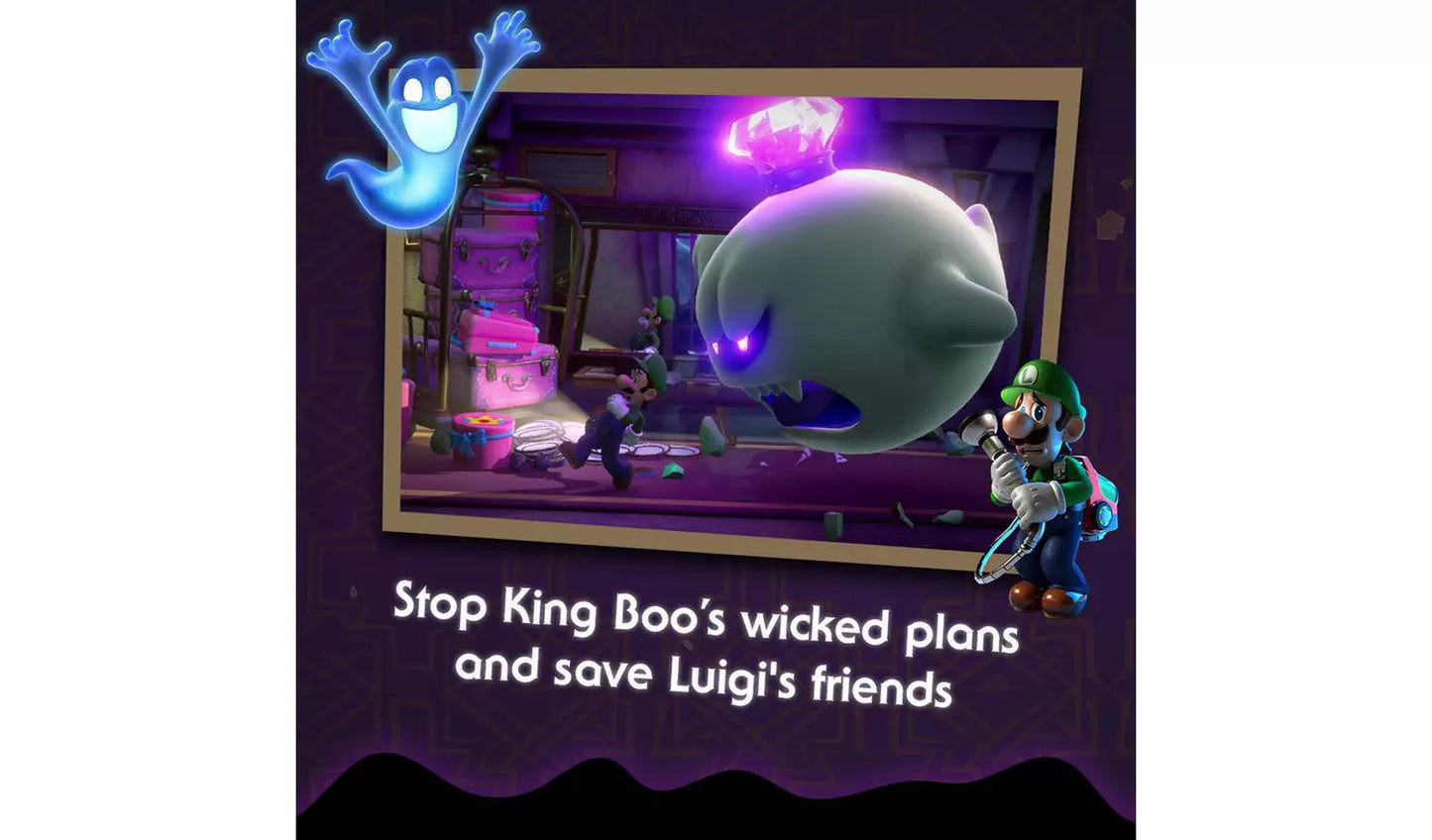 Luigi's Mansion 3 – Nintendo Switch | Physical Game Card | 7+ (New) Nintendo