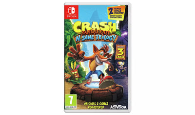 Crash Bandicoot N. Sane Trilogy – Nintendo Switch | Game Card | 7+ (New) Nintendo