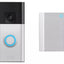 Ring Video Doorbell Pro (Battery-Powered) with Chime – Satin Nickel Ring