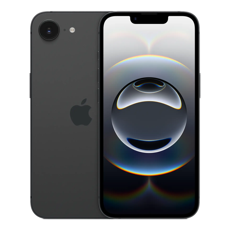 Apple iPhone 16e 5G 128GB AI Mobile Phone – Black (New) - Funkifone