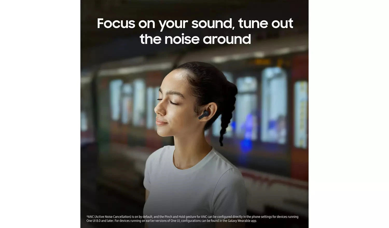 Samsung Galaxy Buds3 FE True Wireless In-Ear Earbuds – Grey Apple