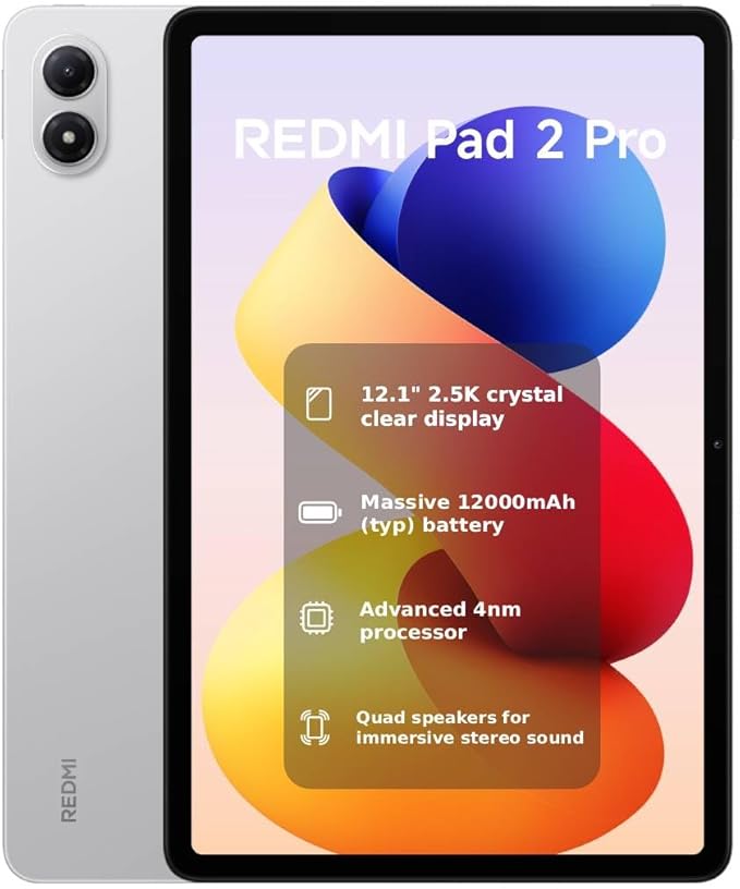 REDMI Pad 2 Pro – 12.1-Inch Wifi Tablet 128GB (New) - Funkifone