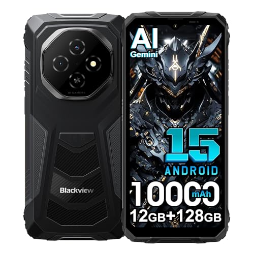 Blackview Fort 1 Rugged Android Smartphone – 12GB RAM, 128GB Storage, Black (New)